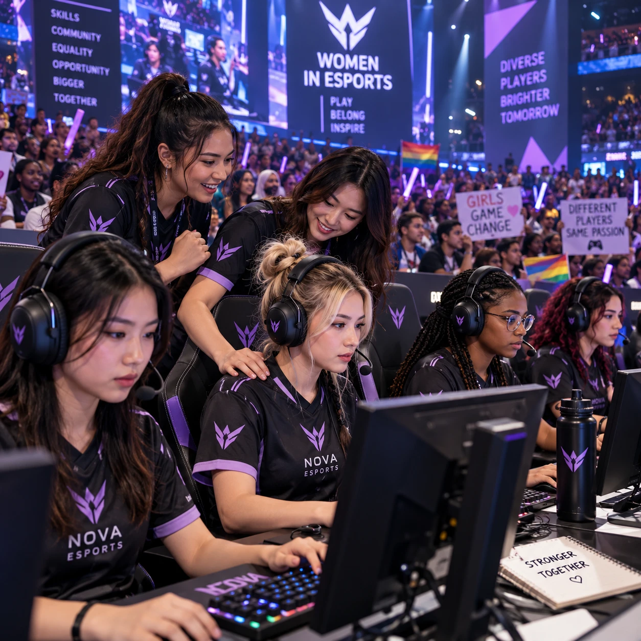 Women in Esports: Breaking Barriers and Rising Stars